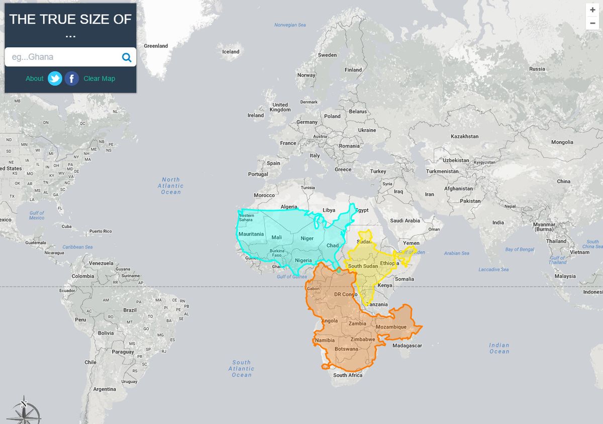 The True Size Alternatives: Top 2 Map Services & Similar Websites ...