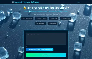 Freeze by Icebox Software screenshot 1