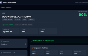 SMART Report Viewer screenshot 2