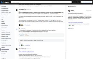 Linen screenshot 1