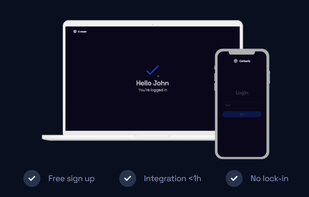 Corbado screenshot 1