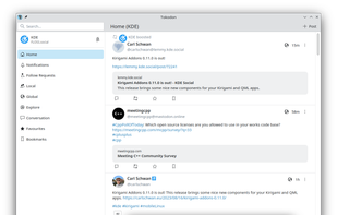 Tokodon screenshot 1