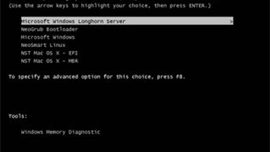 EasyBCD Boot utility to easily tweak your Windows boot configuration