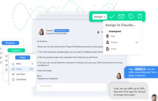 Sharing email account login among team members is not scalable. Helpwise is an easy to use shared inbox for your team email accounts like help@, sales@, jobs@ etc.
