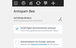 Antispam Bee screenshot 1