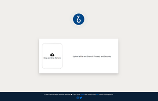 ybits.io main upload page