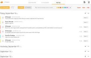 Notes for Zeplin screenshot 2