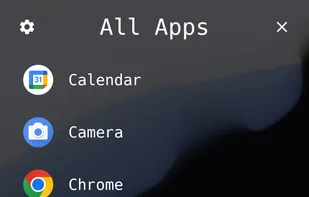 µLauncher screenshot 2