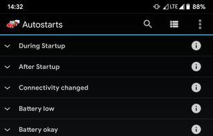 Android Autostarts screenshot 1