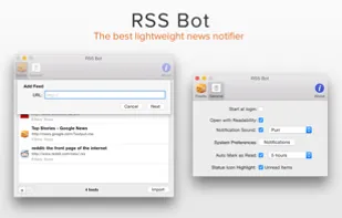RSS Bot screenshot 1