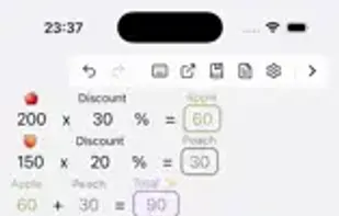 FlexiCalc screenshot 3
