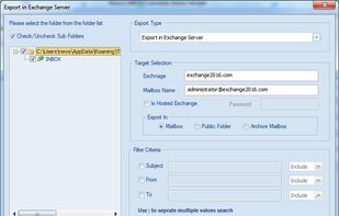 Shoviv MBOX to PST Converter screenshot 3