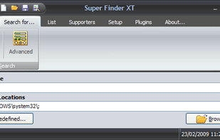 Super Finder XT screenshot 1