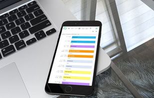 Agenda view perfect for smartphons