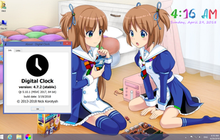 Digital Clock 4 screenshot 1