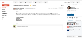 LinkedIn discontinuing Sales Navigator for Gmail (formerly Rapportive) on March 18th, 2020 image