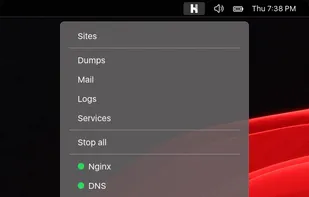 Laravel Herd screenshot 1