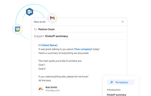 monday CRM screenshot 2