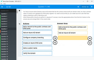 Taurus Exam Simulator screenshot 1