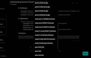 Screenshot of Draco: AI Assistant that supports 30+ premium models including GPT-5, Gemini 2.5 Pro, Claude Sonnet 4.5