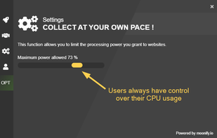 Moonify screenshot 2