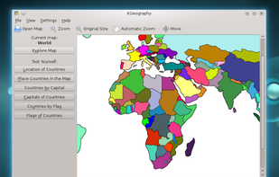 KGeography screenshot 1