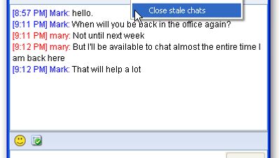 Stale Chat Management