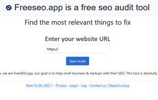 FreeSEO.app screenshot 1