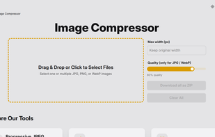 Image Compressor: https://vayce.app/tools/image-compressor/