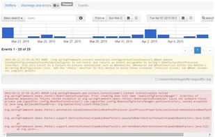 logsniffer screenshot 1