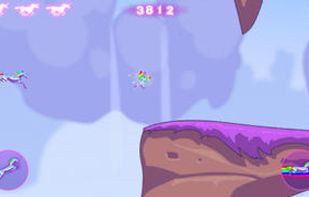 Robot Unicorn Attack screenshot 2