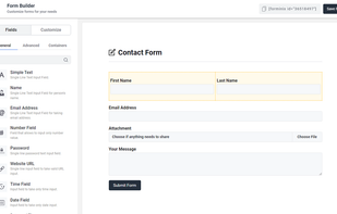 Powerful Drag & Drop WordPress Form Builder.