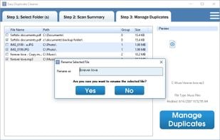Rename Duplicates