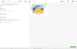 Vega-Lite screenshot 1