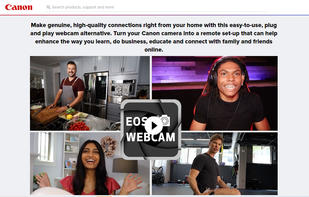 Canon EOS Webcam Utility screenshot 1