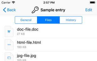 KeePassium screenshot 3