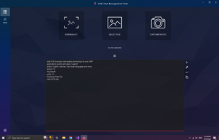 OCR Text Recognition Tool screenshot 1