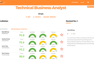 Shortlist and Matching in seconds