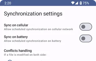 EasySync screenshot 2