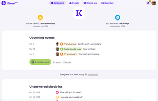 Kime HR screenshot 2