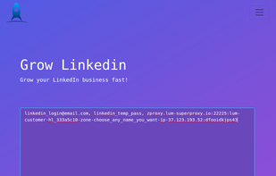 Pointyplanet - GrowLinkedIn screenshot 1