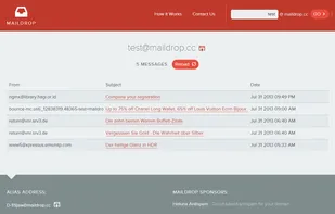 MailDrop screenshot 1