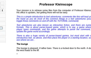Professor Kleinscope