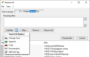 version 4 Alpha - Main menu by Giuseppe Pischedda