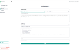 Advance AI classification