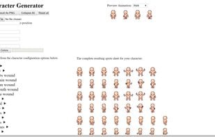 Universal LPC Spritesheet Character Generator screenshot 1