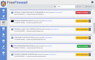 Permissions for services