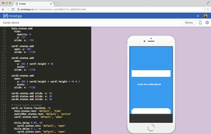 Prototyp screenshot 1