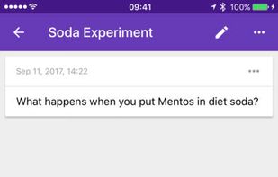 Google Science Journal screenshot 3