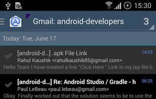 Aqua Mail screenshot 2